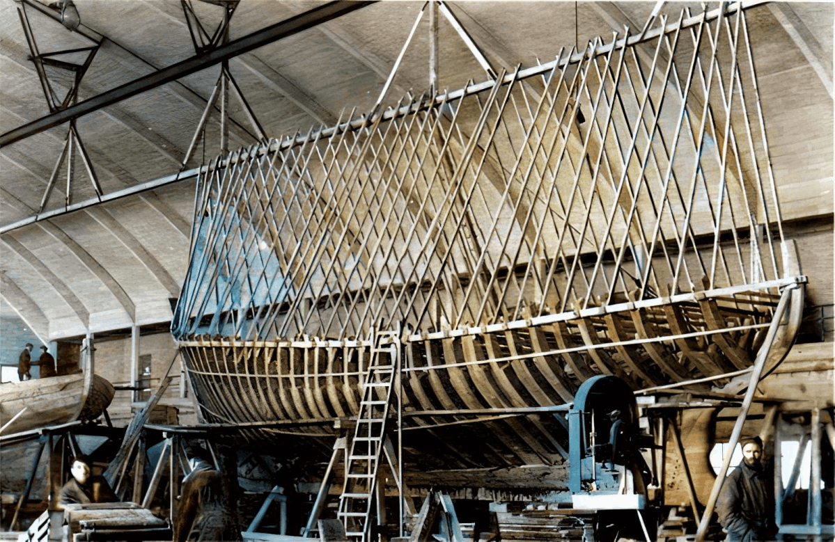 Kutterbau in Halle 3